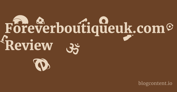 Foreverboutiqueuk.com Review 1 by Partners