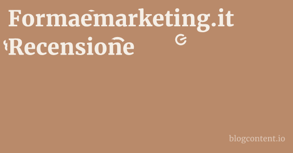 Formaemarketing.it Recensione 1 by Partners