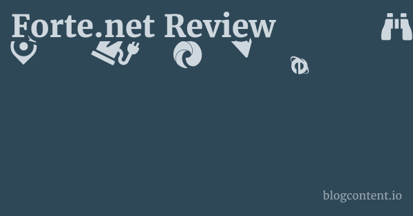 Forte.net Review 1 by Partners