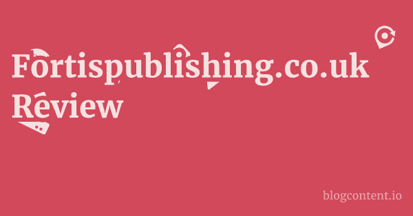 Fortispublishing.co.uk Review 1 by Partners