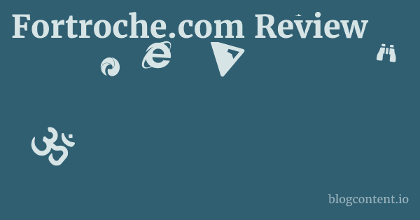 Fortroche.com Review 1 by Partners