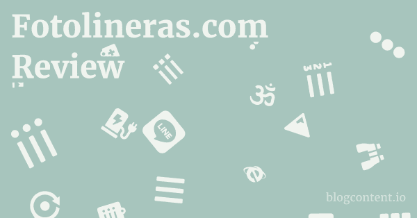 Fotolineras.com Review 1 by Partners