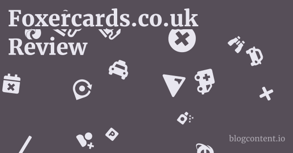 Foxercards.co.uk Review 1 by Partners