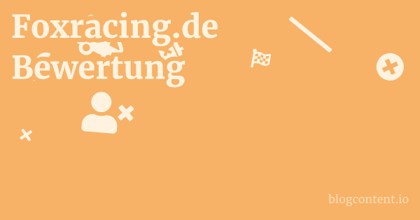 Foxracing.de Bewertung 1 by Partners