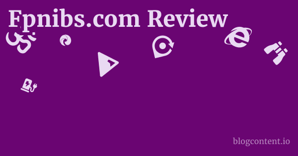 Fpnibs.com Review 1 by Partners