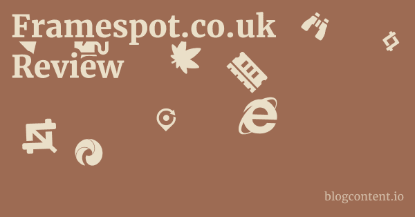 Framespot.co.uk Review 1 by Partners