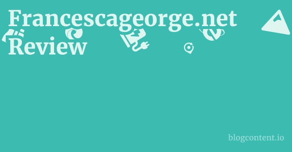 Francescageorge.net Review 1 by Partners