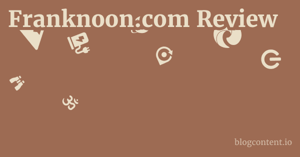 Franknoon.com Review 1 by Partners