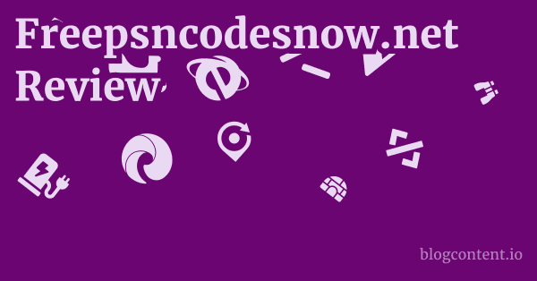 Freepsncodesnow.net Review 1 by Partners