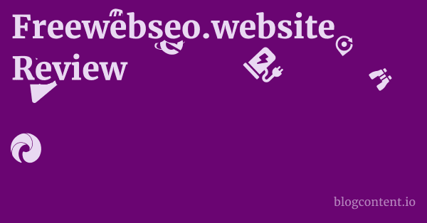 Freewebseo.website Review 1 by Partners
