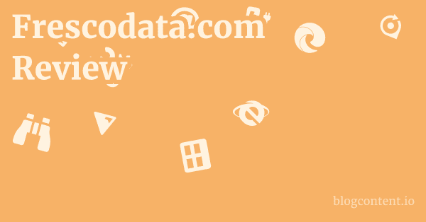 Frescodata.com Review 1 by Partners