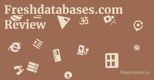 Freshdatabases.com Review 1 by Partners