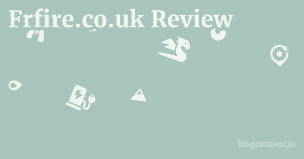 Frfire.co.uk Review 1 by Partners