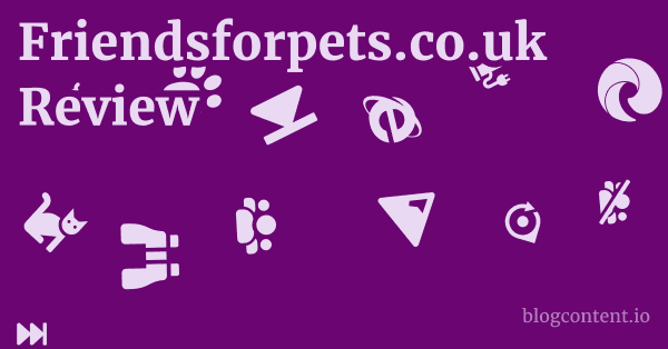 Friendsforpets.co.uk Review 1 by Partners