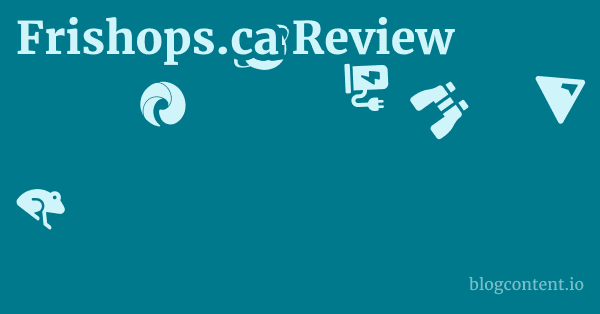 Frishops.ca Review 1 by Partners