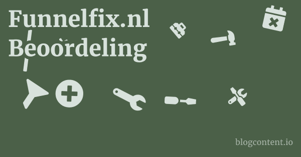 Funnelfix.nl Beoordeling 1 by Partners