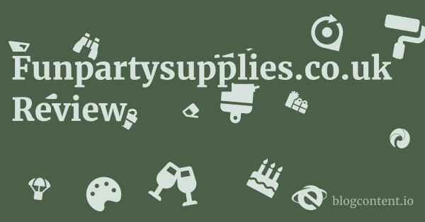 Funpartysupplies.co.uk Review 1 by Partners