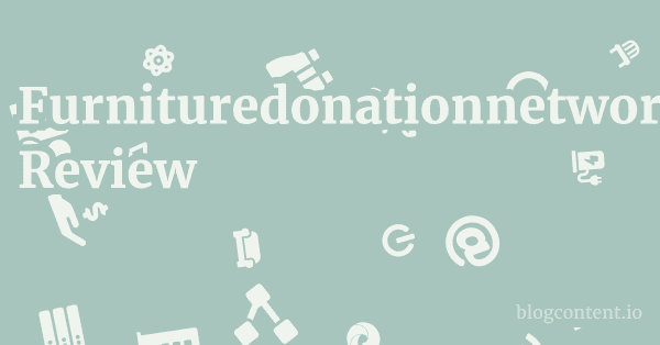 Furnituredonationnetwork.org Review 1 by Partners