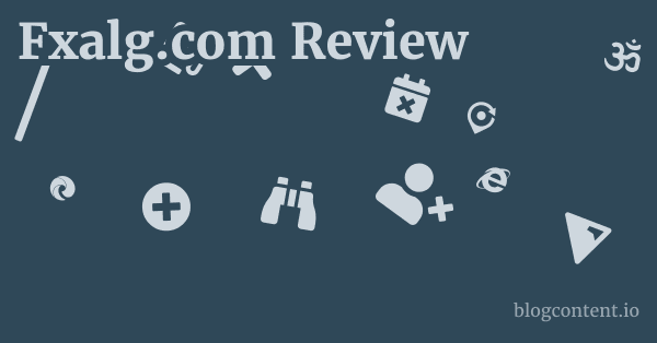 Fxalg.com Review 1 by Partners
