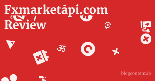 Fxmarketapi.com Review 1 by Partners