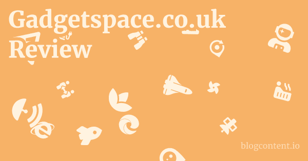 Gadgetspace.co.uk Review 1 by Partners