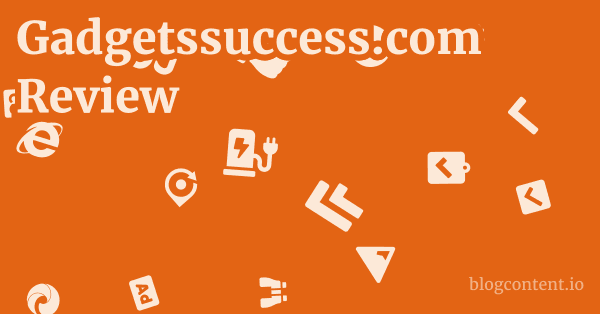 Gadgetssuccess.com Review 1 by Partners