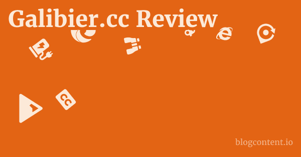 Galibier.cc Review 1 by Partners