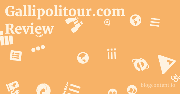 Gallipolitour.com Review 1 by Partners