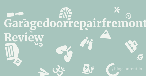Garagedoorrepairfremont.com Review 1 by Partners