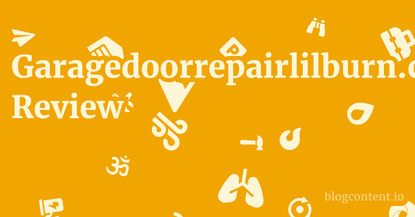 Garagedoorrepairlilburn.com Review 1 by Partners