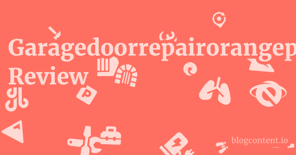 Garagedoorrepairorangepark.com Review 1 by Partners