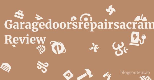 Garagedoorsrepairsacramento.com Review 1 by Partners