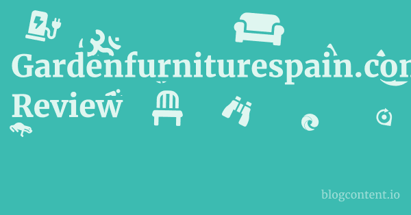 Gardenfurniturespain.com Review 1 by Partners