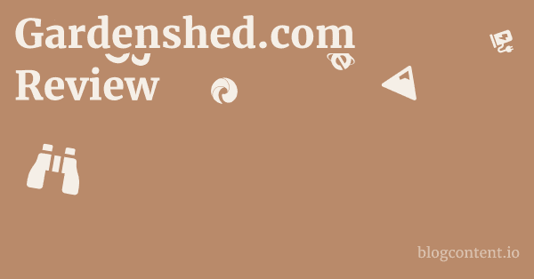 Gardenshed.com Review 1 by Partners
