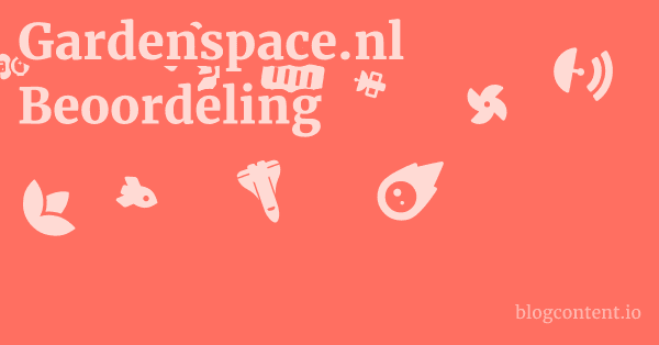 Gardenspace.nl Beoordeling 1 by Partners