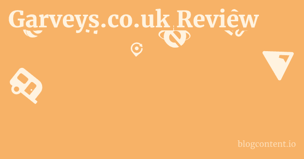 Garveys.co.uk Review 1 by Partners