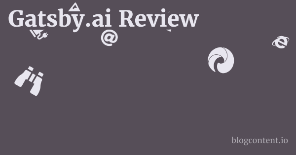 Gatsby.ai Review 1 by Partners