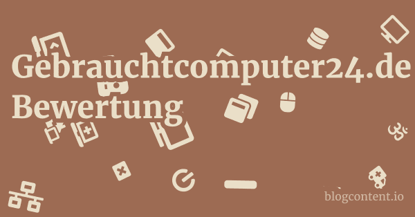 Gebrauchtcomputer24.de Bewertung 1 by Partners