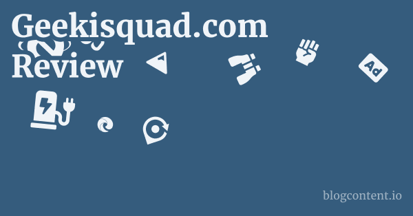 Geekisquad.com Review 1 by Partners