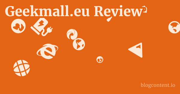 Geekmall.eu Review 1 by Partners