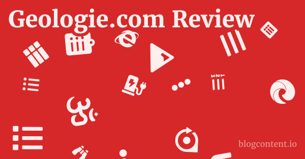 Geologie.com Review 1 by Partners