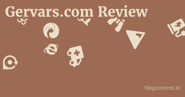 Gervars.com Review 1 by Partners