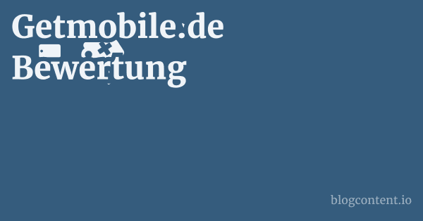 Getmobile.de Bewertung 1 by Partners