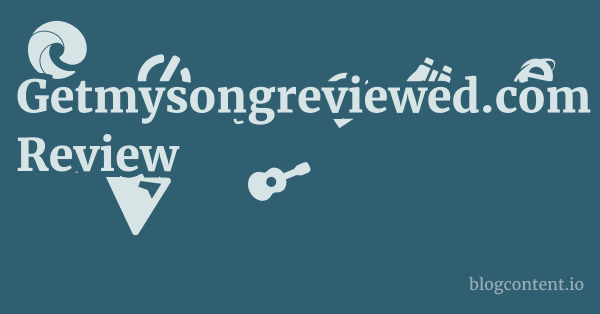 Getmysongreviewed.com Review 1 by Partners