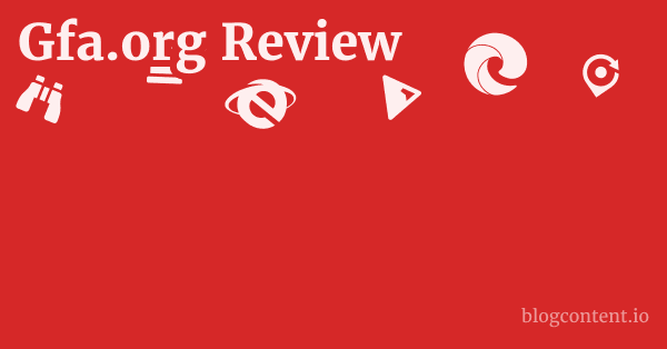 Gfa.org Review 1 by Partners