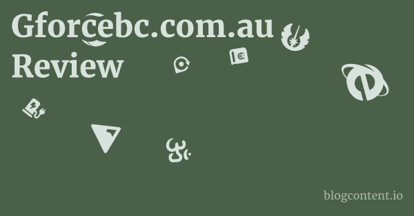Gforcebc.com.au Review 1 by Partners