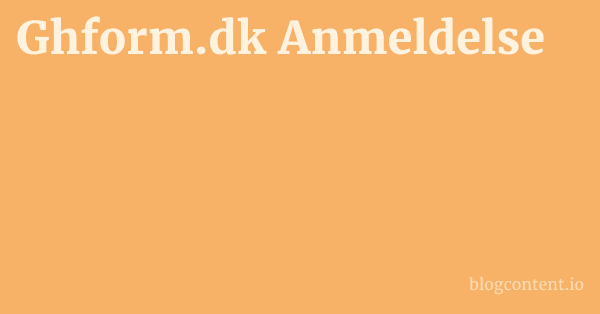 Ghform.dk Anmeldelse 1 by Partners