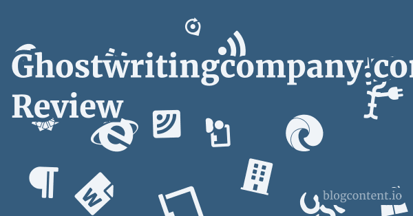 Ghostwritingcompany.com Review 1 by Partners
