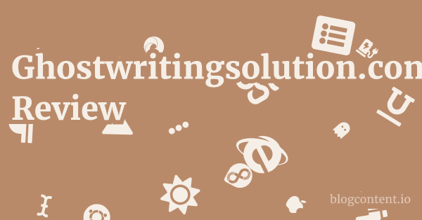 Ghostwritingsolution.com Review 1 by Partners