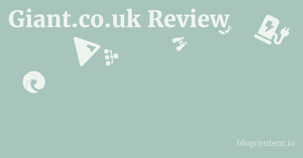 Giant.co.uk Review 1 by Partners